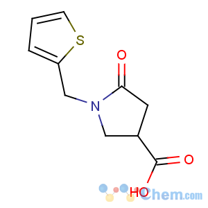 CAS No:175136-92-2 5-oxo-1-(thiophen-2-ylmethyl)pyrrolidine-3-carboxylic acid