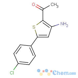 CAS No:175137-02-7 1-[3-amino-5-(4-chlorophenyl)thiophen-2-yl]ethanone