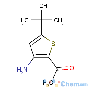 CAS No:175137-06-1 1-(3-amino-5-tert-butylthiophen-2-yl)ethanone