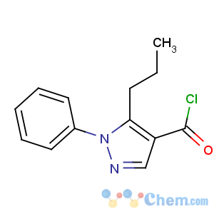 CAS No:175137-15-2 1-phenyl-5-propylpyrazole-4-carbonyl chloride