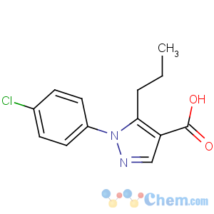 CAS No:175137-17-4 1-(4-chlorophenyl)-5-propylpyrazole-4-carboxylic acid
