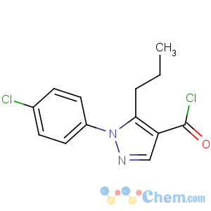 CAS No:175137-18-5 1-(4-chlorophenyl)-5-propylpyrazole-4-carbonyl chloride