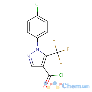 CAS No:175137-19-6 1-(4-chlorophenyl)-5-(trifluoromethyl)pyrazole-4-carbonyl chloride