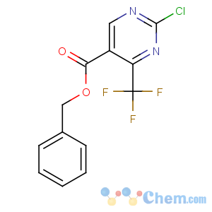 CAS No:175137-29-8 benzyl 2-chloro-4-(trifluoromethyl)pyrimidine-5-carboxylate