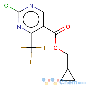 CAS No:175137-31-2 5-Pyrimidinecarboxylicacid, 2-chloro-4-(trifluoromethyl)-, cyclopropylmethyl ester