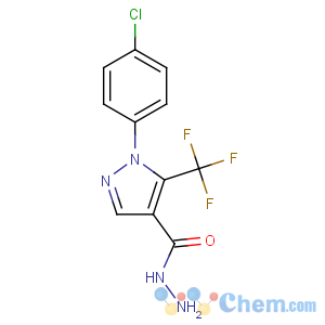 CAS No:175137-34-5 1-(4-chlorophenyl)-5-(trifluoromethyl)pyrazole-4-carbohydrazide