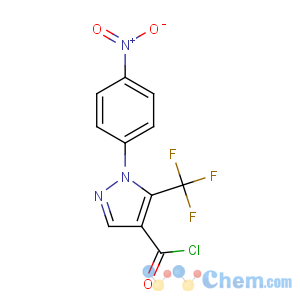 CAS No:175137-36-7 1-(4-nitrophenyl)-5-(trifluoromethyl)pyrazole-4-carbonyl chloride