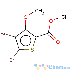 CAS No:175137-42-5 2-Thiophenecarboxylicacid, 4,5-dibromo-3-methoxy-, methyl ester