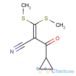 CAS No:175137-55-0 Cyclopropanepropanenitrile,a-[bis(methylthio)methylene]-b-oxo-