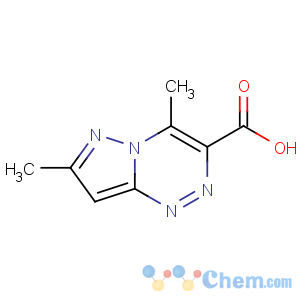 CAS No:175137-58-3 4,7-dimethylpyrazolo[5,1-c][1,2,4]triazine-3-carboxylic acid