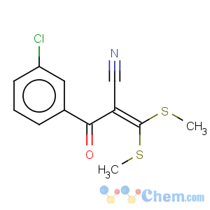 CAS No:175137-70-9 Benzenepropanenitrile,a-[bis(methylthio)methylene]-3-chloro-b-oxo-