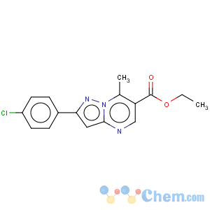 CAS No:175201-54-4 Ethyl 2-(4-chlorophenyl)-7-methylpyrazolo[1,5-a]pyrimidine-6-carboxylate