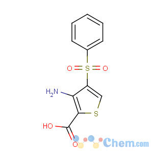 CAS No:175201-59-9 3-amino-4-(benzenesulfonyl)thiophene-2-carboxylic acid