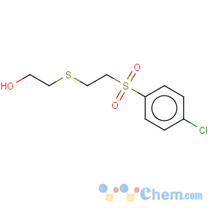 CAS No:175201-61-3 Ethanol,2-[[2-[(4-chlorophenyl)sulfonyl]ethyl]thio]-