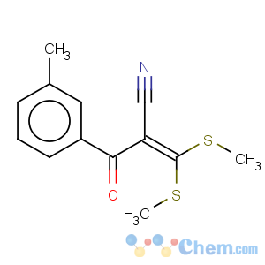CAS No:175201-64-6 Benzenepropanenitrile, a-[bis(methylthio)methylene]-3-methyl-b-oxo-