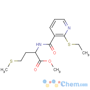 CAS No:175201-65-7 methyl<br />2-[(2-ethylsulfanylpyridine-3-carbonyl)amino]-4-methylsulfanylbutanoate