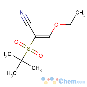 CAS No:175201-67-9 2-Propenenitrile,2-[(1,1-dimethylethyl)sulfonyl]-3-ethoxy-