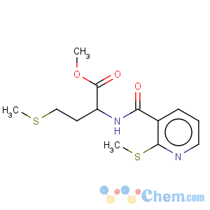 CAS No:175201-68-0 L-Methionine,N-[[2-(methylthio)-3-pyridinyl]carbonyl]-, methyl ester
