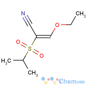 CAS No:175201-71-5 2-Propenenitrile,3-ethoxy-2-[(1-methylethyl)sulfonyl]-