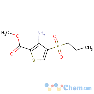 CAS No:175201-74-8 methyl 3-amino-4-propylsulfonylthiophene-2-carboxylate