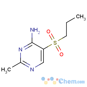 CAS No:175202-09-2 2-methyl-5-propylsulfonylpyrimidin-4-amine