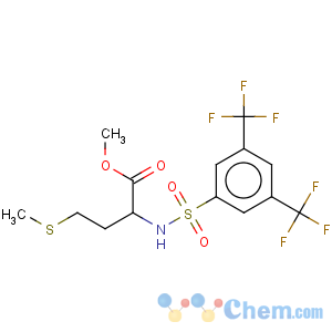 CAS No:175202-21-8 methyl 2-([[3,5-di(trifluoromethyl)phenyl]sulfonyl]amino)-4-(methylthio)butanoate