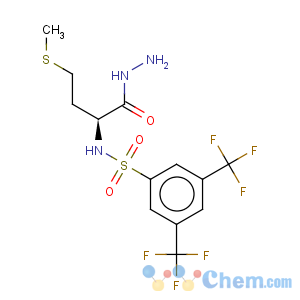 CAS No:175202-22-9 n-[3,5-bis(trifluoromethyl)benzenesulphonyl]-l-methionyl hydrazide