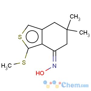 CAS No:175202-71-8 Benzo[c]thiophen-4(5H)-one,6,7-dihydro-6,6-dimethyl-3-(methylthio)-, oxime