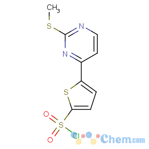 CAS No:175202-76-3 5-(2-methylsulfanylpyrimidin-4-yl)thiophene-2-sulfonyl chloride