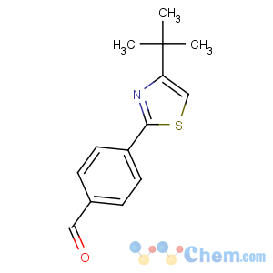 CAS No:175202-78-5 4-(4-tert-butyl-1,3-thiazol-2-yl)benzaldehyde