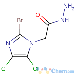 CAS No:175202-83-2 2-(2-bromo-4,5-dichloroimidazol-1-yl)acetohydrazide