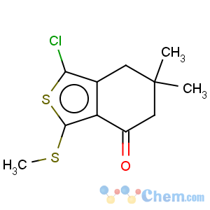 CAS No:175202-90-1 Benzo[c]thiophen-4(5H)-one,1-chloro-6,7-dihydro-6,6-dimethyl-3-(methylthio)-