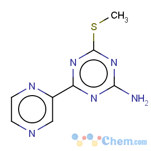 CAS No:175202-92-3 4-(methylthio)-6-pyrazin-2-yl-1,3,5-triazin-2-amine