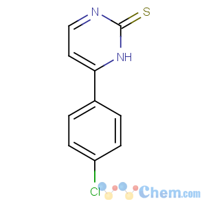 CAS No:175203-08-4 6-(4-chlorophenyl)-1H-pyrimidine-2-thione