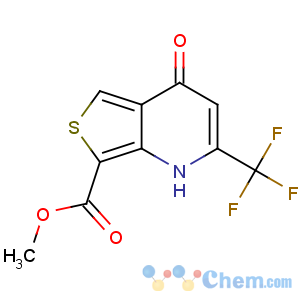 CAS No:175203-39-1 methyl 4-oxo-2-(trifluoromethyl)-1H-thieno[3,4-b]pyridine-7-carboxylate