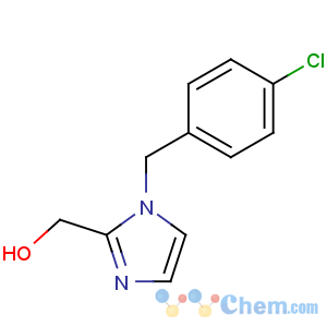 CAS No:175203-53-9 [1-[(4-chlorophenyl)methyl]imidazol-2-yl]methanol