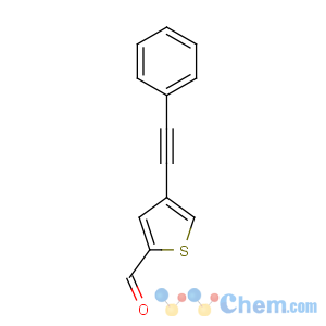 CAS No:175203-58-4 4-(2-phenylethynyl)thiophene-2-carbaldehyde