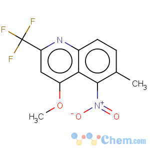 CAS No:175203-62-0 Quinoline,4-methoxy-6-methyl-5-nitro-2-(trifluoromethyl)-