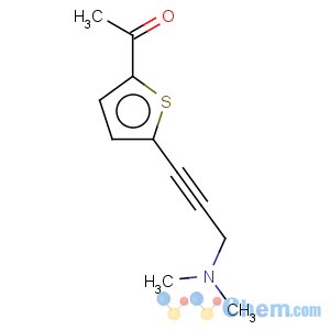 CAS No:175203-63-1 Ethanone,1-[5-[3-(dimethylamino)-1-propyn-1-yl]-2-thienyl]-