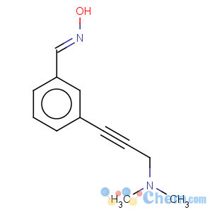 CAS No:175203-68-6 Benzaldehyde,3-[3-(dimethylamino)-1-propyn-1-yl]-, oxime