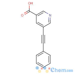 CAS No:175203-69-7 5-(2-phenylethynyl)pyridine-3-carboxylic acid