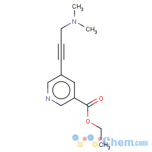 CAS No:175203-71-1 3-Pyridinecarboxylicacid, 5-[3-(dimethylamino)-1-propyn-1-yl]-, ethyl ester