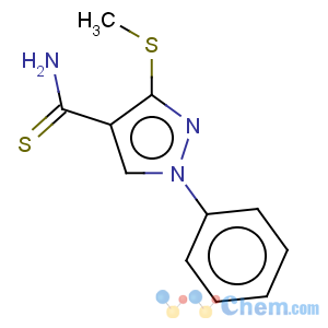 CAS No:175203-73-3 1H-Pyrazole-4-carbothioamide,3-(methylthio)-1-phenyl-