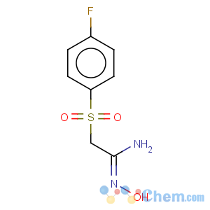CAS No:175203-76-6 Ethanimidamide,2-[(4-fluorophenyl)sulfonyl]-N-hydroxy-
