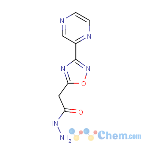 CAS No:175203-77-7 2-(3-pyrazin-2-yl-1,2,4-oxadiazol-5-yl)acetohydrazide