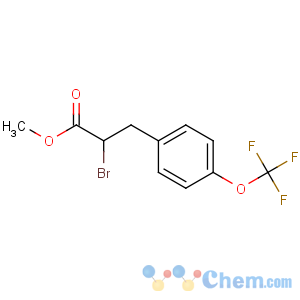 CAS No:175203-81-3 methyl 2-bromo-3-[4-(trifluoromethoxy)phenyl]propanoate
