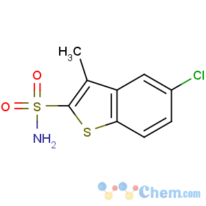 CAS No:175203-94-8 5-chloro-3-methyl-1-benzothiophene-2-sulfonamide