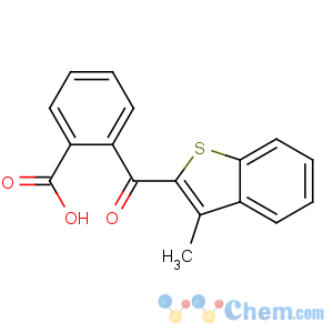 CAS No:175203-98-2 2-(3-methyl-1-benzothiophene-2-carbonyl)benzoic acid