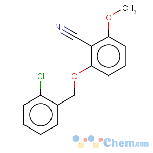 CAS No:175204-02-1 2-[(2-chlorobenzyl)oxy]-6-methoxybenzonitrile