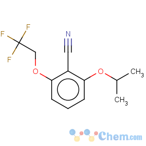 CAS No:175204-05-4 Benzonitrile,2-(1-methylethoxy)-6-(2,2,2-trifluoroethoxy)-